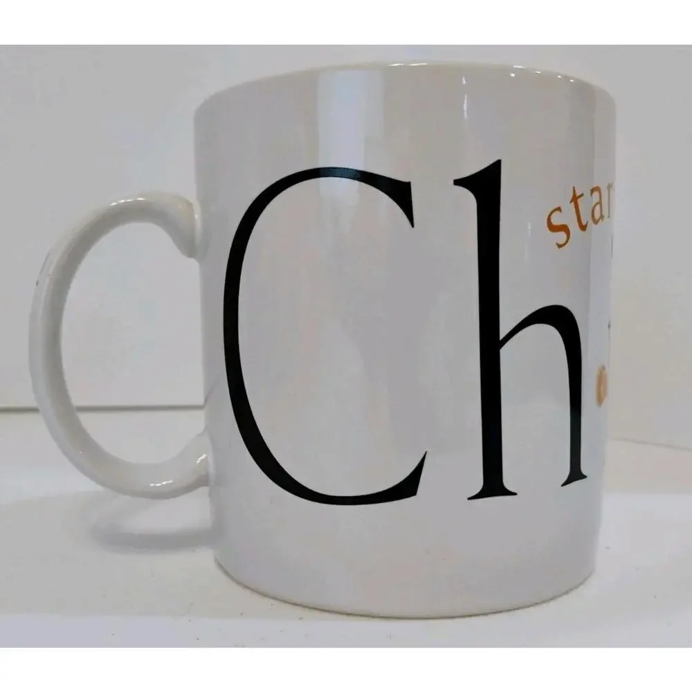 Starbucks Coffee City Mug Collector Series 1994 Chicago Cup Greer Belson - Picture 1 of 6
